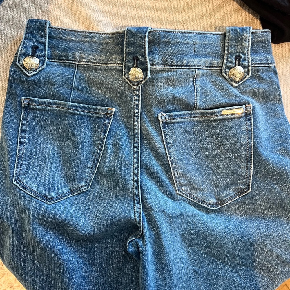 White House Black Market High Rise Blue Jeans - Picture 3 of 8